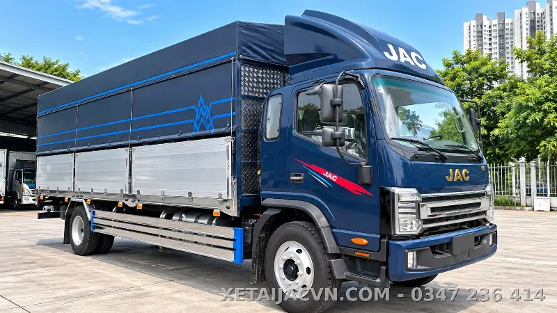 Jac N900 Plus E5 Inox bửng nhôm