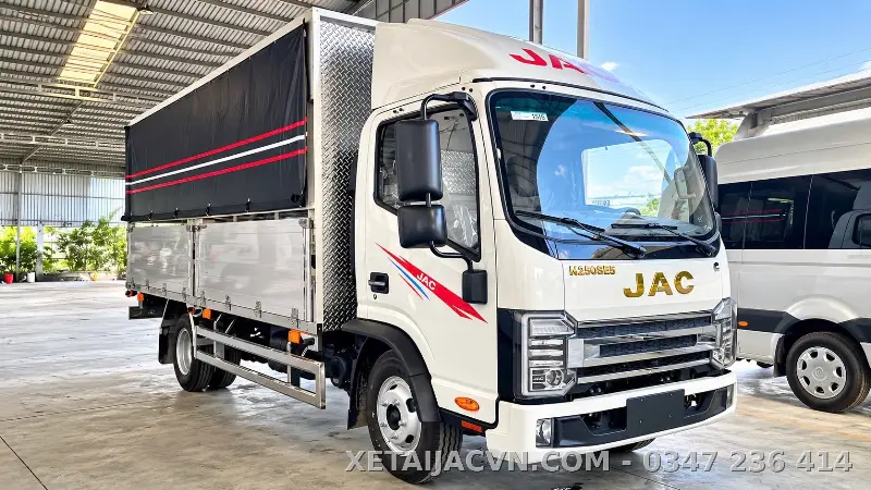 Jac N250S Pro inox bửng nhôm