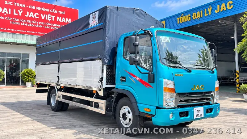 Jac N650 Plus E5A Inox bửng nhôm