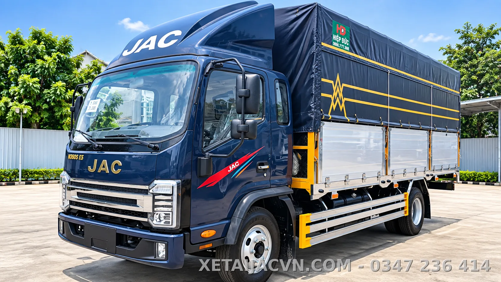 Thùng inox bửng nhôm cao cấp
