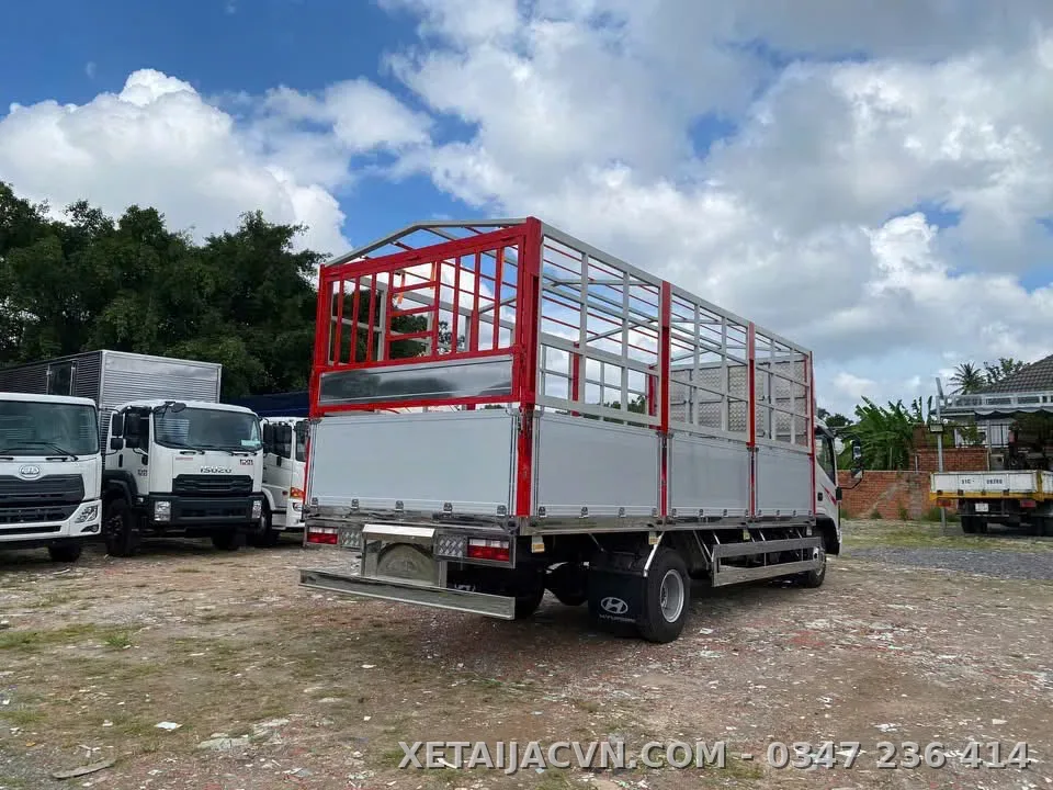 Thùng inox bửng nhôm tiêu chuẩn