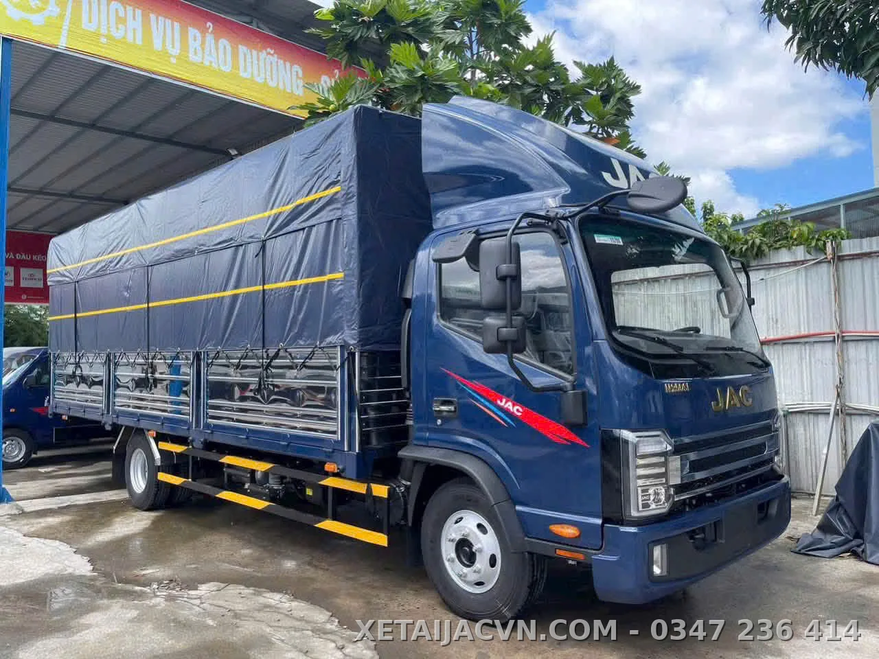 Thùng mui bạt tiêu chuẩn