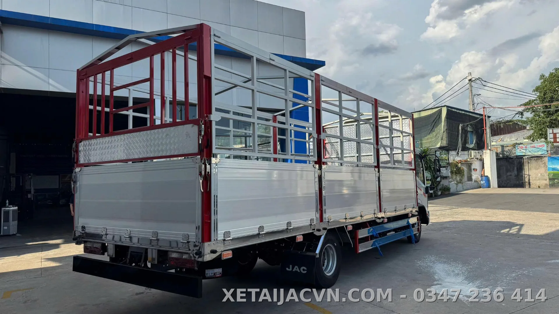 Thùng inox  bửng nhôm