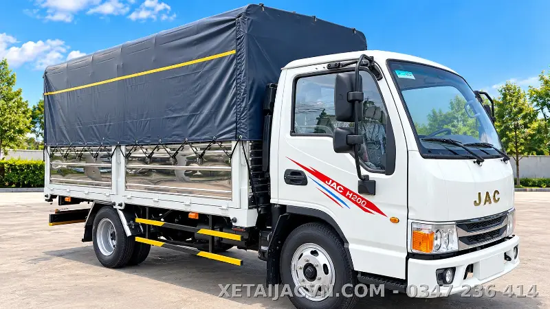 Jac H200 E5 thùng bạt